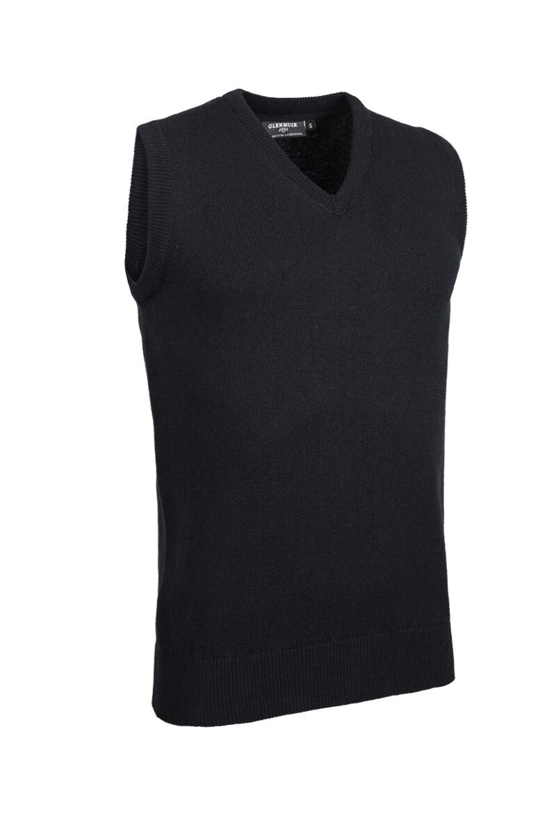 Mens V Neck Lambswool Golf SlipoverS / Color11