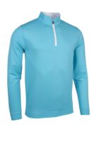 Mens Quarter Zip Lightweight Performance Golf Midlayer