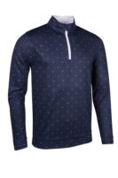 Mens Quarter Zip Lightweight Performance Golf Midlayer